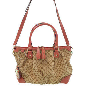 Gucci Guccissima Sukey Leather 2way Shoulder Bag